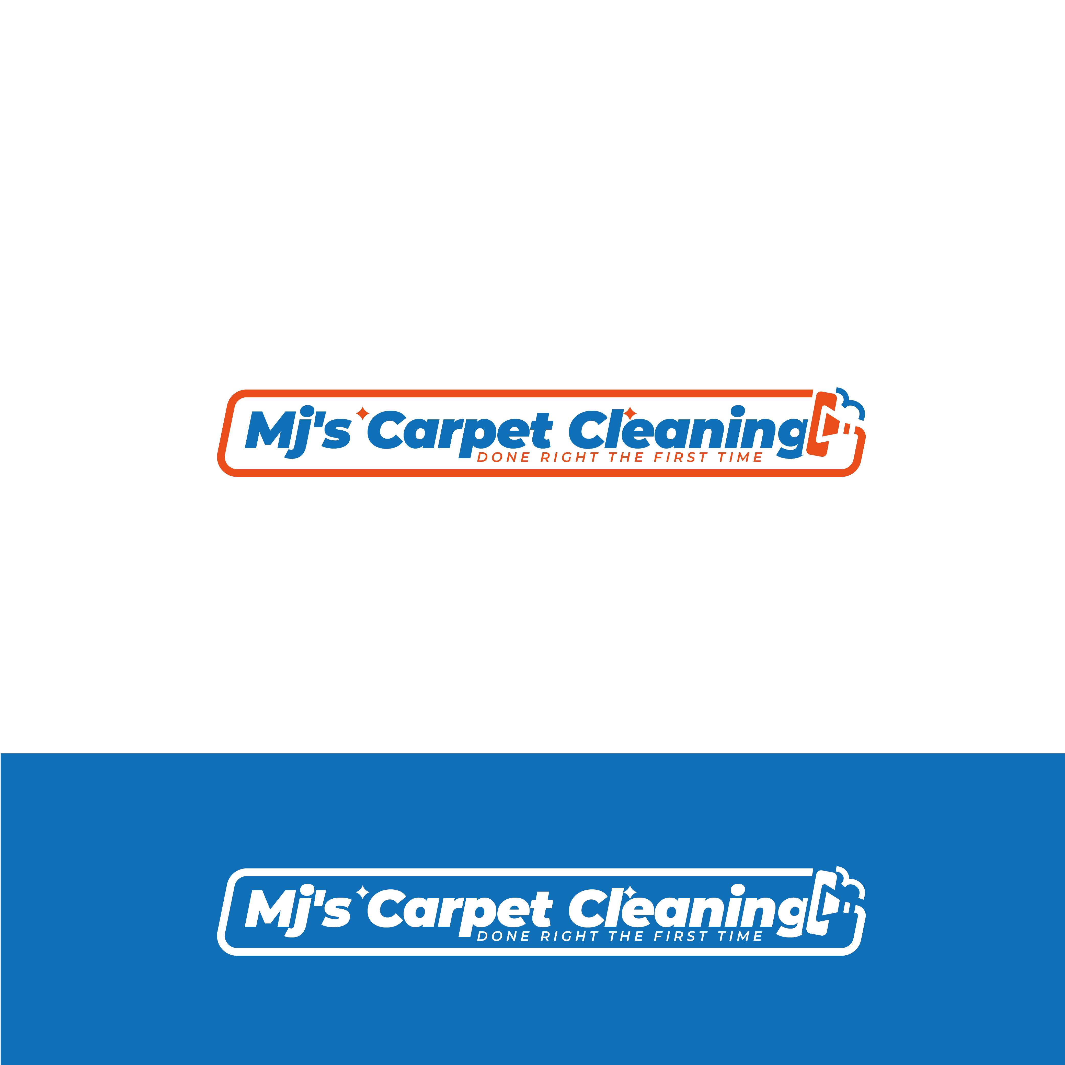 Logo Design by Sathyakumar.G for MJ's Carpet & Commercial Cleaning  | Design #25868954