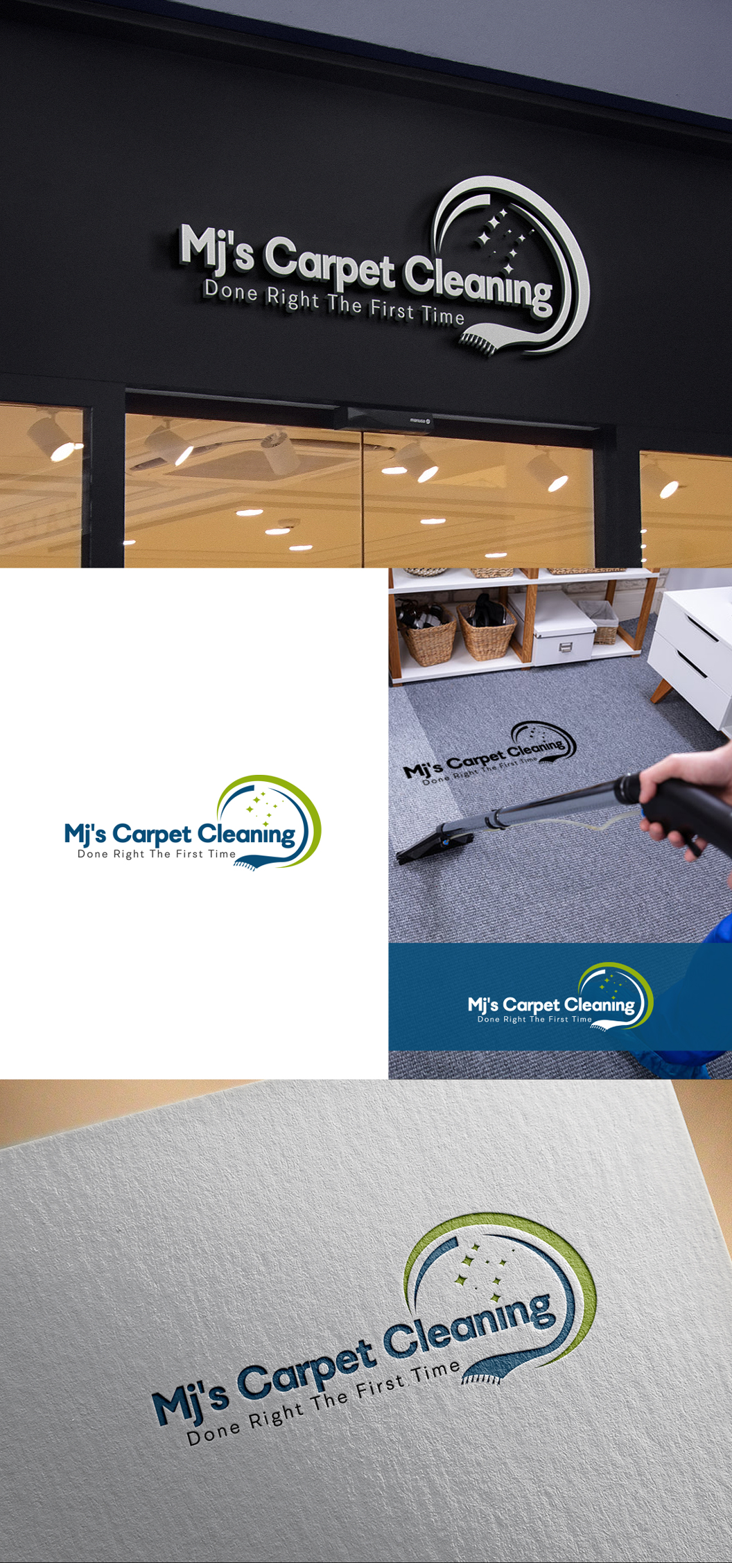 Design de Logo par SL Designer pour MJ's Carpet & Commercial Cleaning  | Design #25869757