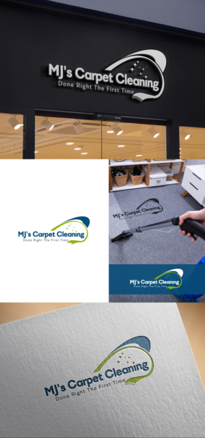 Logo Design by SL Designer for MJ's Carpet & Commercial Cleaning  | Design: #25869958