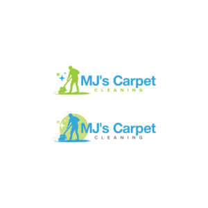 Logo Design by 4tech services for MJ's Carpet & Commercial Cleaning  | Design: #25870015