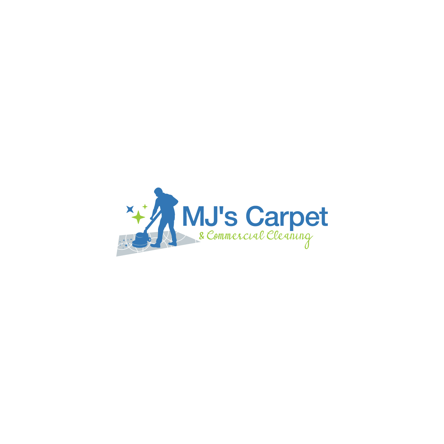 Logo Design by 4tech services for MJ's Carpet & Commercial Cleaning  | Design #25870487