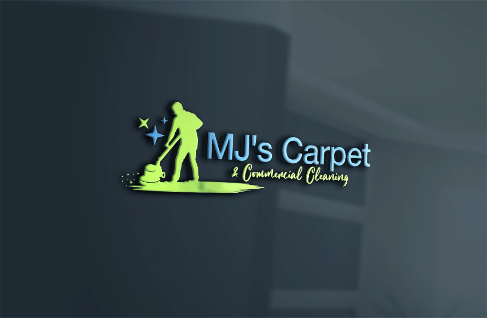Logo Design by 4tech services for MJ's Carpet & Commercial Cleaning  | Design #25870489