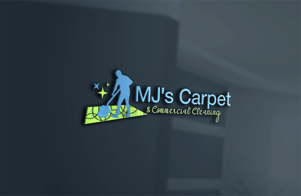 Logo Design by 4tech services for MJ's Carpet & Commercial Cleaning  | Design #25870490