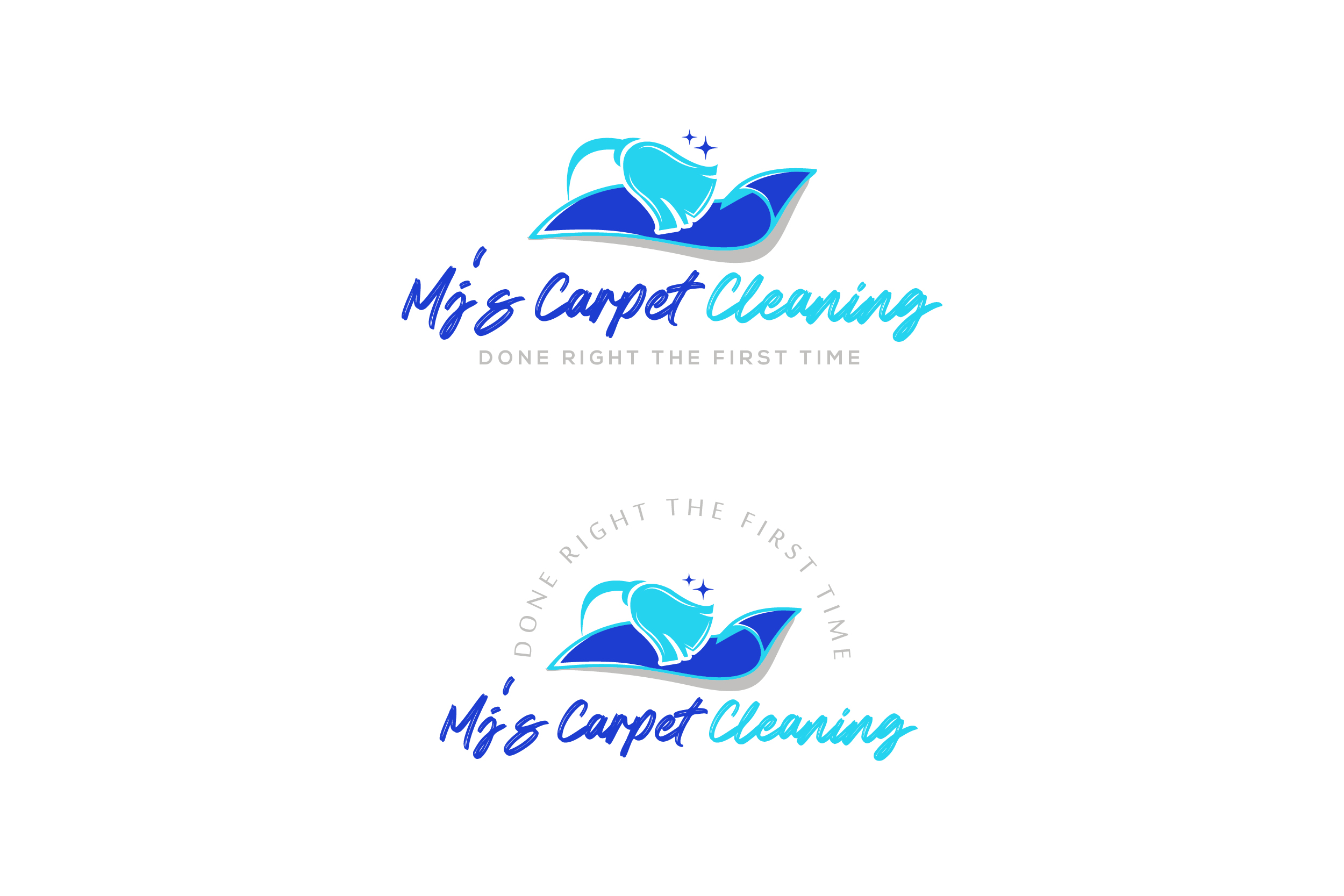 Logo Design by #hashtag_DEsigN for MJ's Carpet & Commercial Cleaning  | Design #25869043