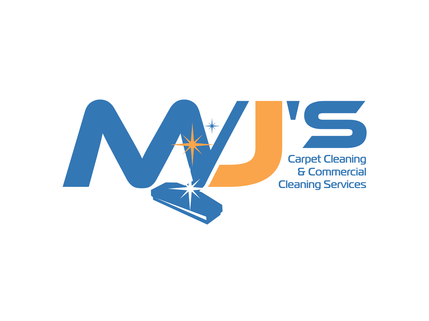 Logo Design by R16 for MJ's Carpet & Commercial Cleaning  | Design #25872537