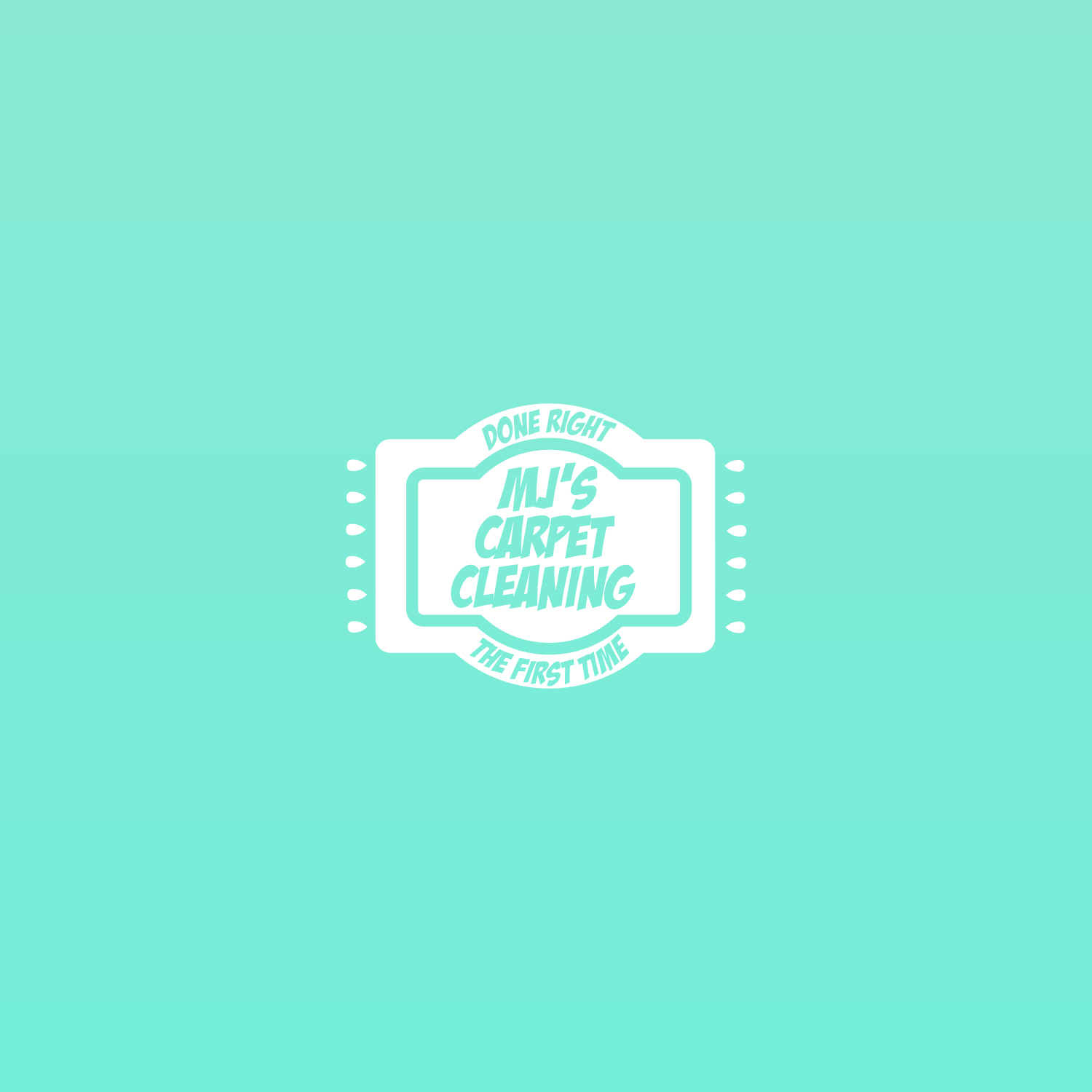 Logo Design by Logonardo for MJ's Carpet & Commercial Cleaning  | Design #25869534