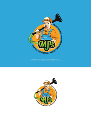 Logo Design by Ara Studio for MJ's Carpet & Commercial Cleaning  | Design #25873755