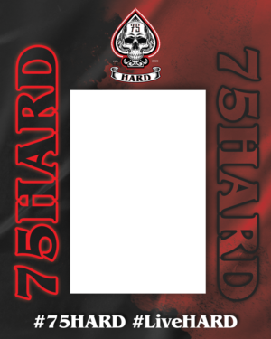 Creative Frame Mat for 75Hard Challenge | Graphic Design by desainerd