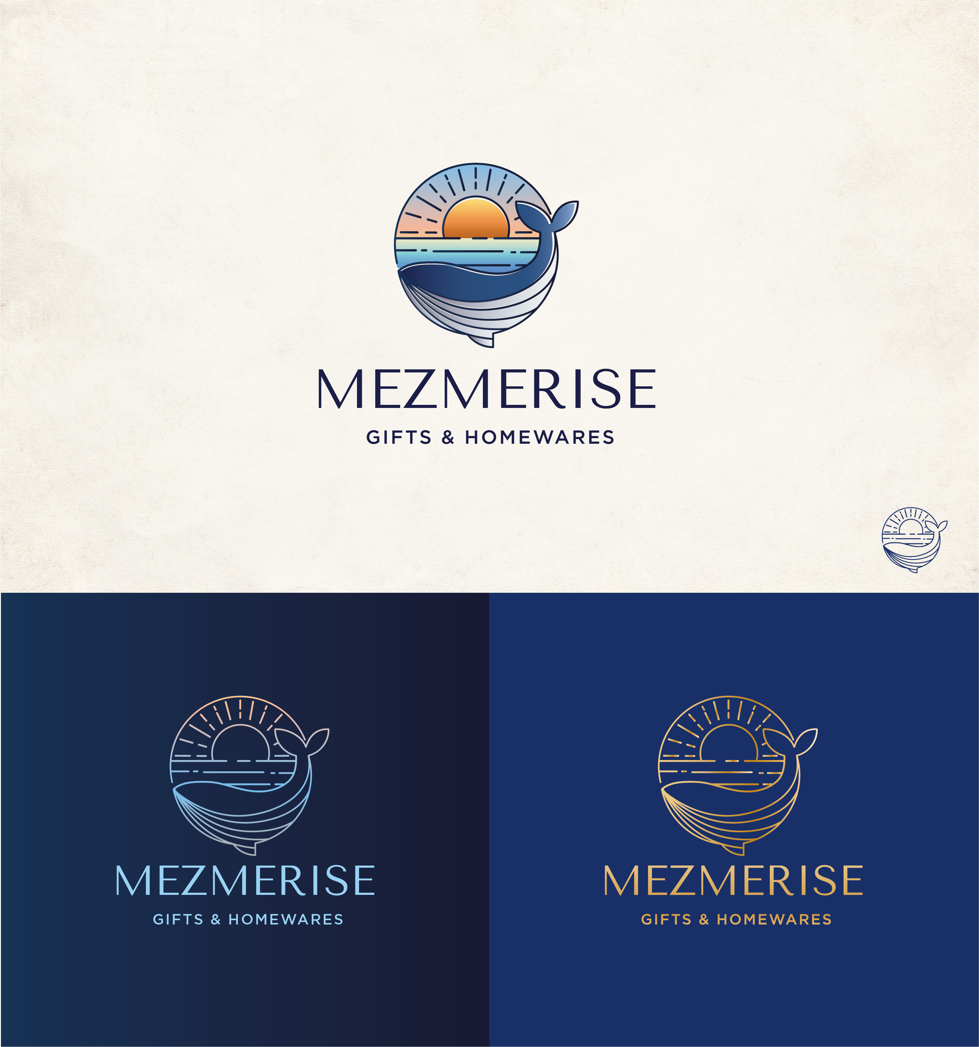 Logo Design by Birdcage for Mezmerise Gifts & Homewares | Design: #25875171