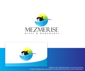 Logo Design by alvinnavarra for Mezmerise Gifts & Homewares | Design: #25892356