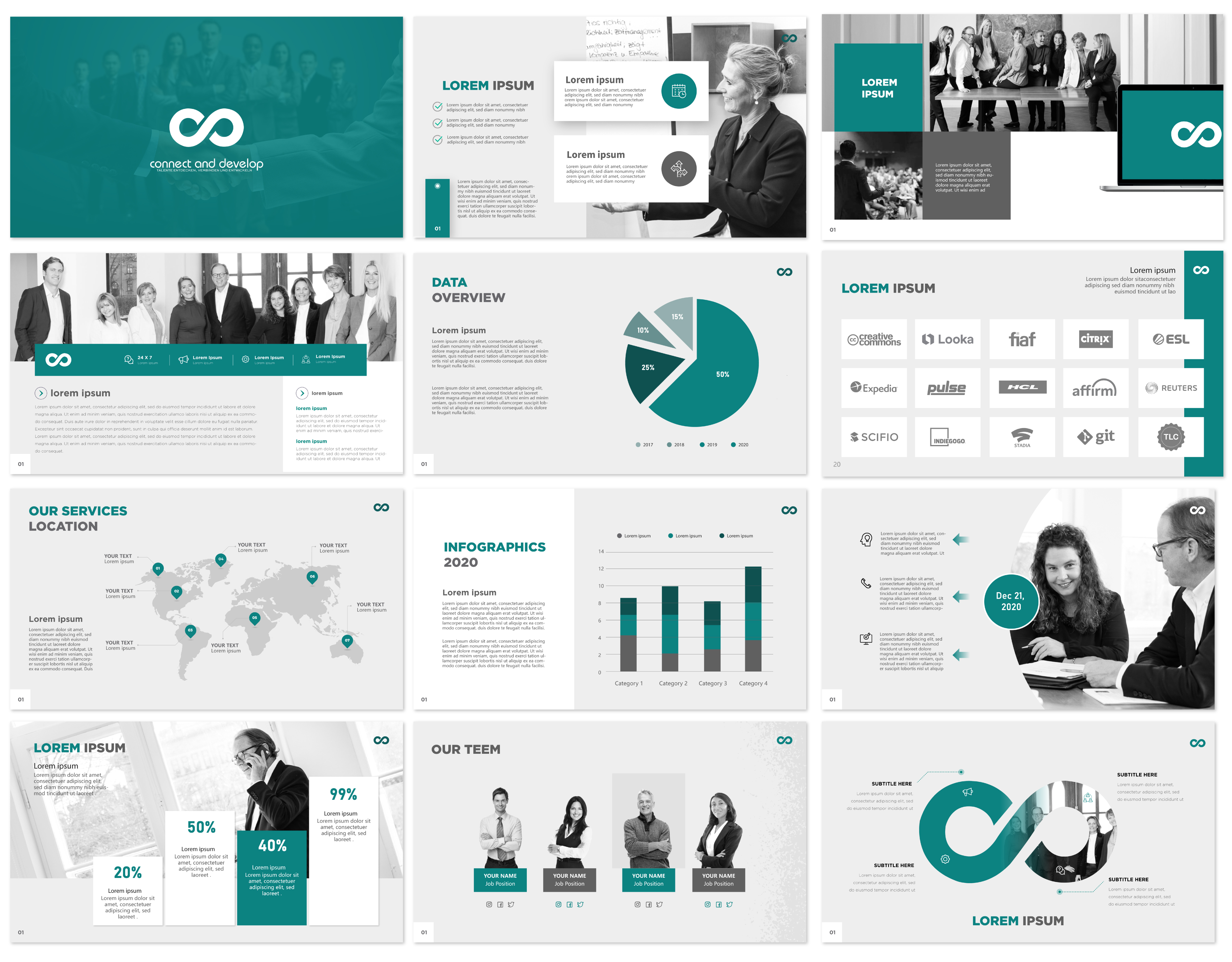 PowerPoint-Design von Kartik 41 für Connect & Develop | Design #25964923