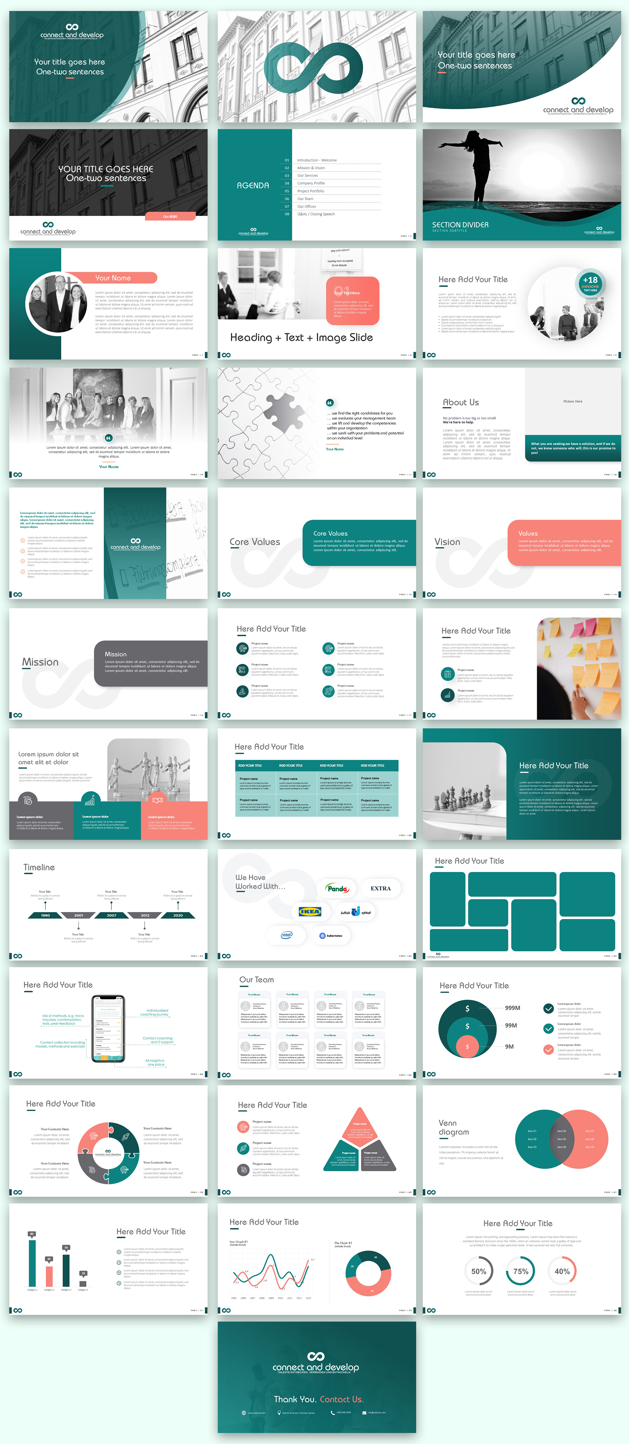 Diseño de PowerPoint por IndreDesign para Connect & Develop | Diseño #26280658