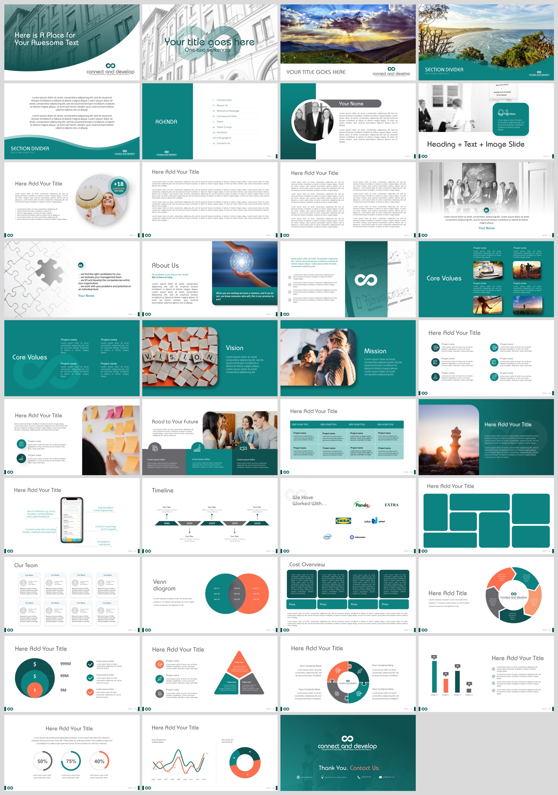 Diseño de PowerPoint por IndreDesign para Connect & Develop | Diseño #26464572