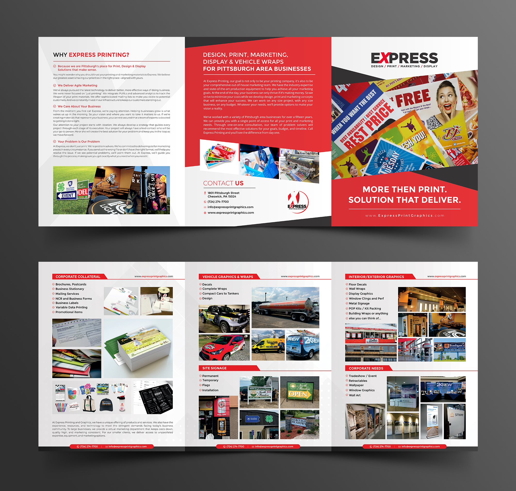 Diseño de Flyer por ecorokerz para EXPRESS PRINTING AND GRAPHICS, INC. | Diseño: #25879728