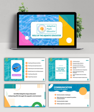 Powerpoint for Swimming Certification Course Content | PowerPoint Design by SAI DESIGNS