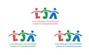 LJA ( à vos côtés pour votre orientation scolaire et socioprofessionnelle) | Logo Design by MT