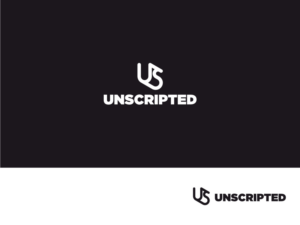 Unscripted | Logo Design by Atvento Graphics