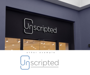 Unscripted | Logo Design by mam1