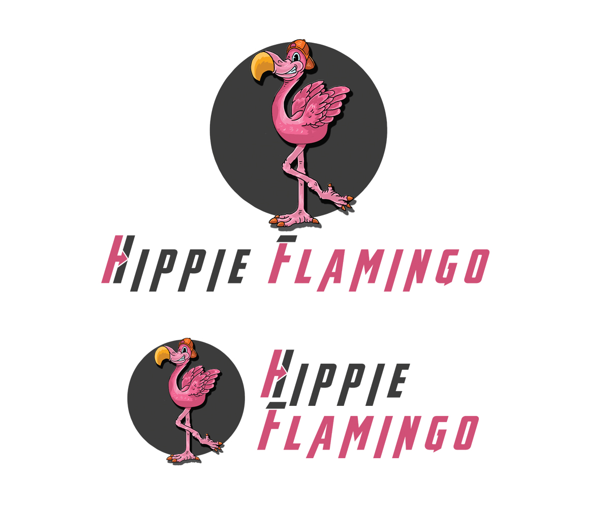 Logo Design by RKDesign29 for Hippie Flamingo | Design #25885687