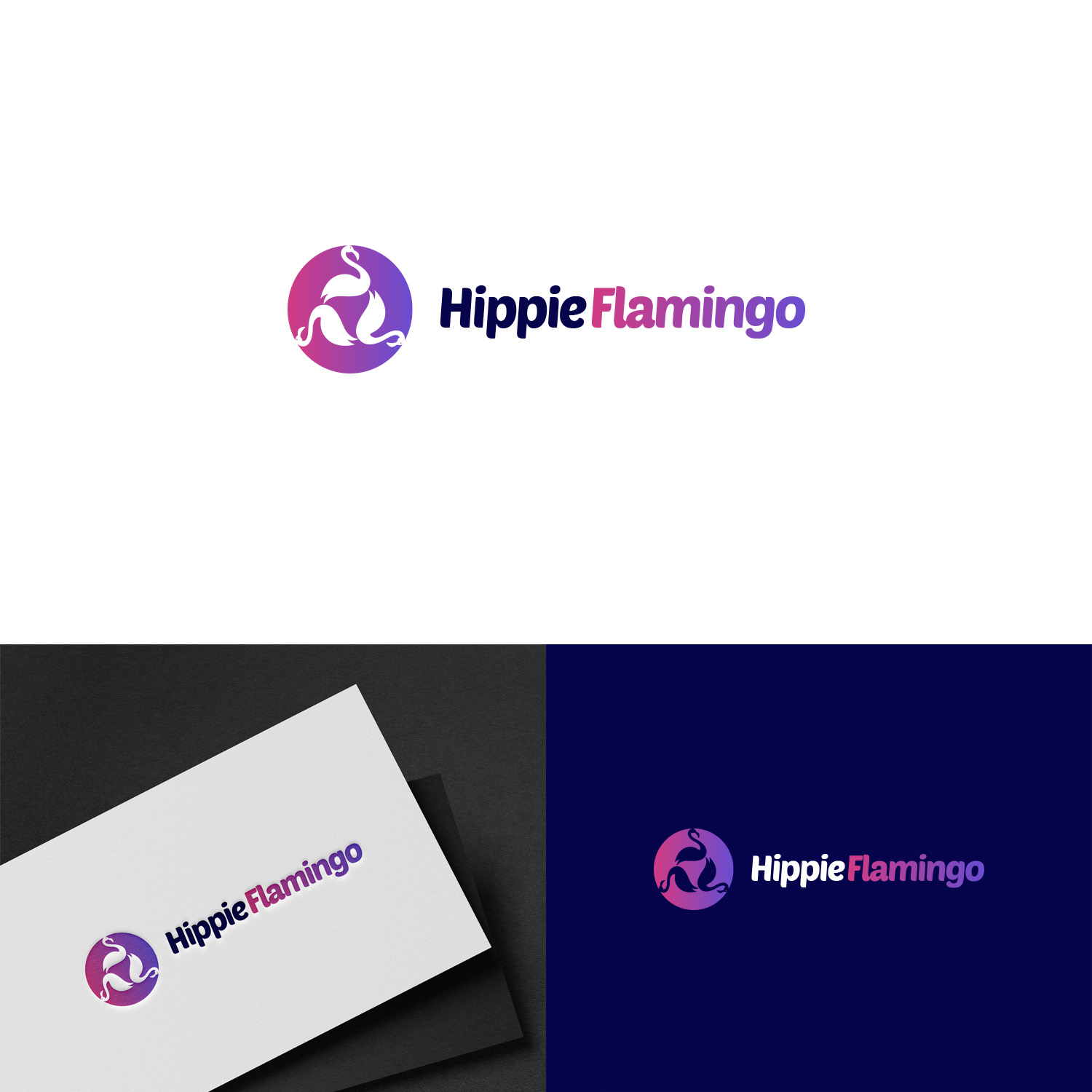 Logo Design by nzdesigners for Hippie Flamingo | Design #25883797
