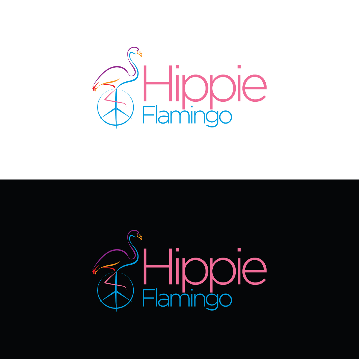Logo Design by Magic of Art for Hippie Flamingo | Design #25884761