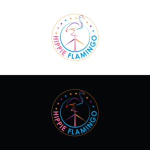 Diseño de Logo por Magic of Art para Hippie Flamingo | Diseño: #25889969