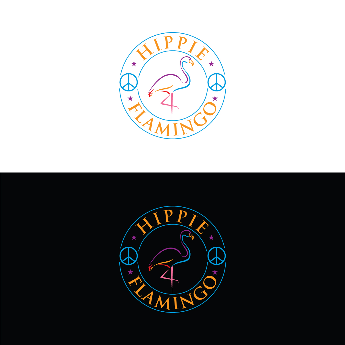 Logo Design by Magic of Art for Hippie Flamingo | Design #25889970