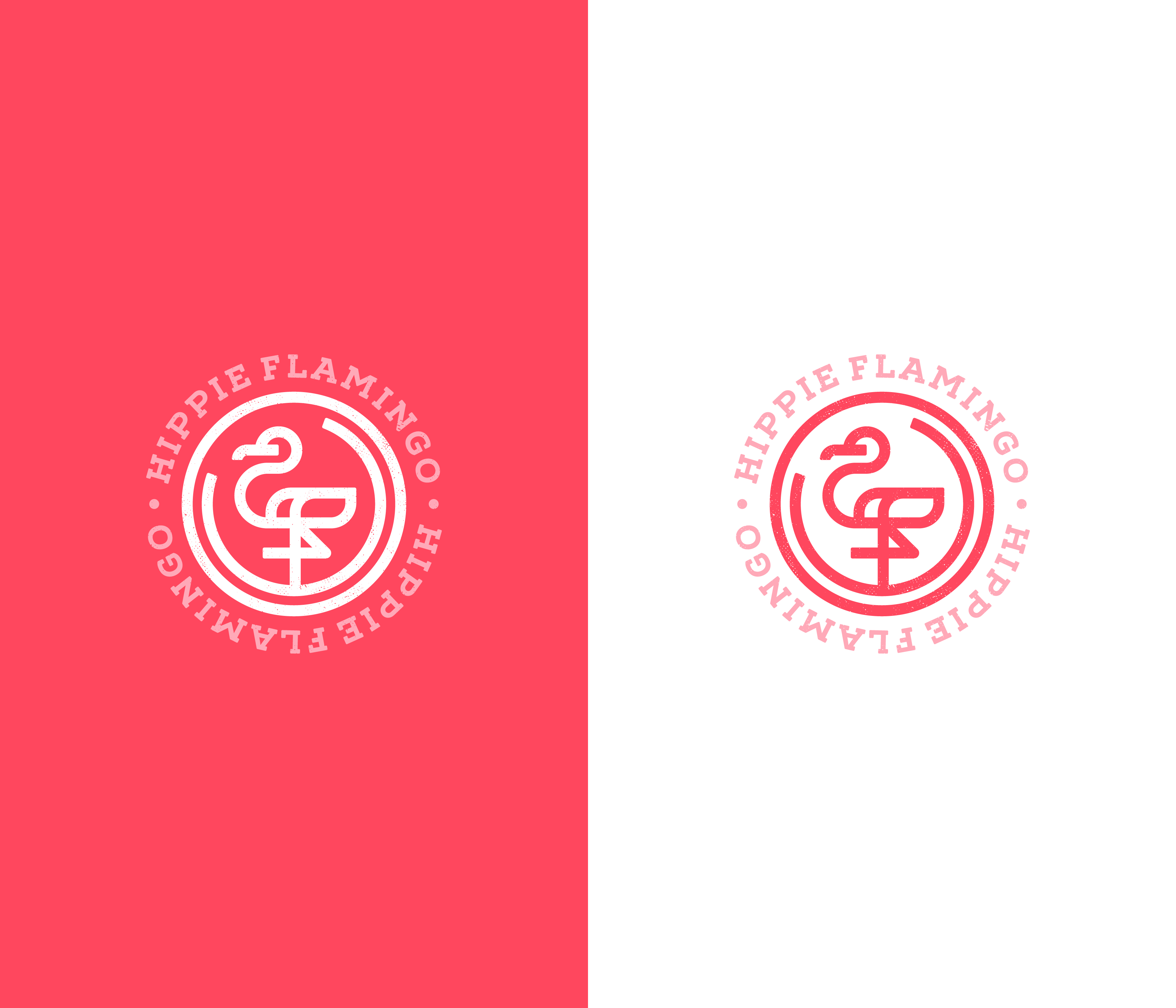 Logo Design by memechamp for Hippie Flamingo | Design #25872419