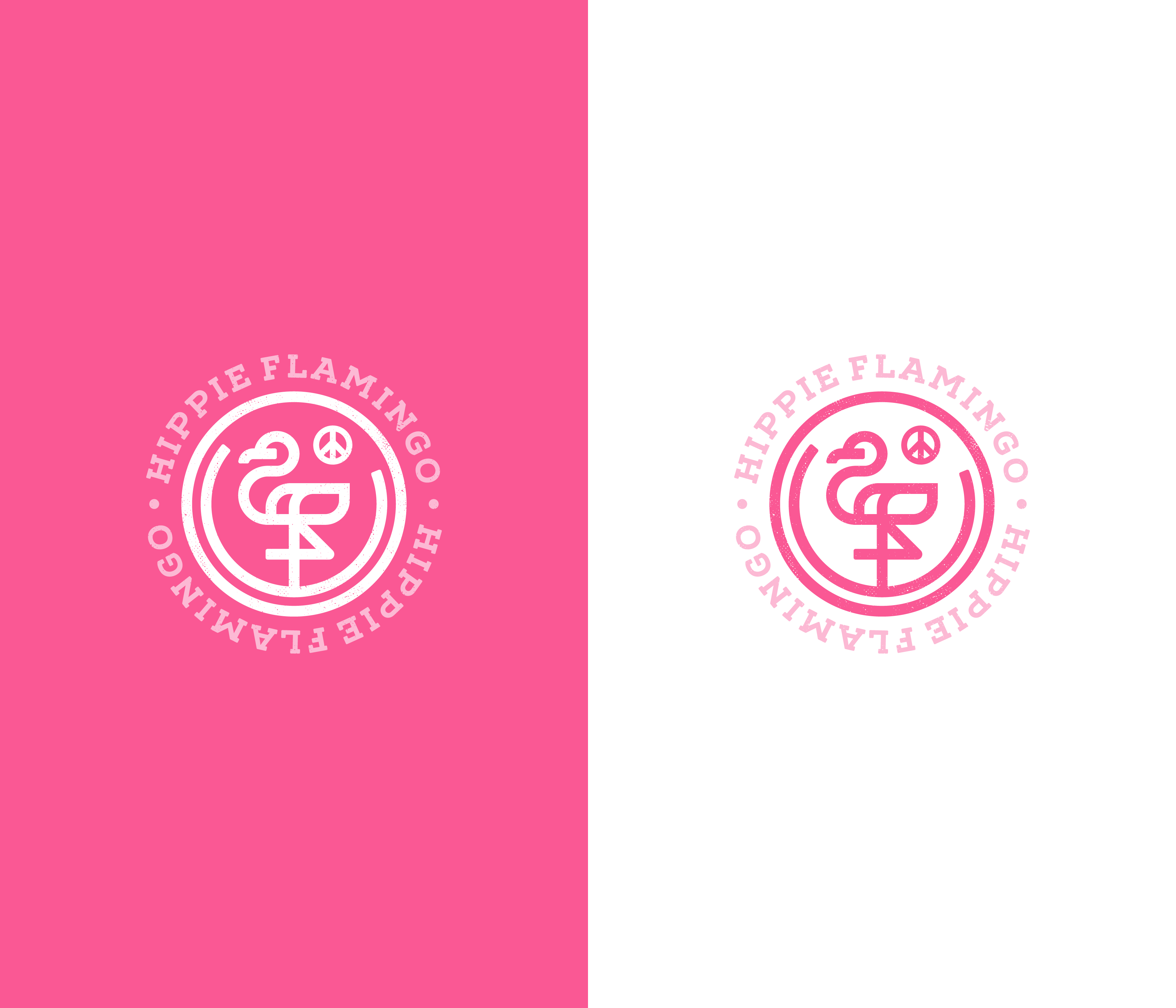 Logo Design by memechamp for Hippie Flamingo | Design #25884921