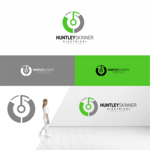 Huntley Skinner Electrical (Slogan is ' Commercial & Domestic' | Design de Logo par Sibyle