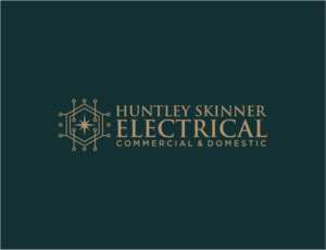 Huntley Skinner Electrical (Slogan is ' Commercial & Domestic' | Logo Design by BNdesigner