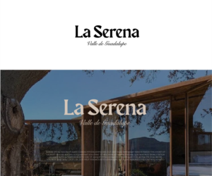 La Serena (main) Valle de Guadalupe (secondary) | Diseño de Logo por Ng V Duc