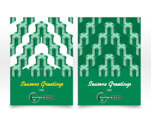 Scientific Corporate Christmas image for Email | Graphic Design by Luniere Designs
