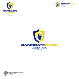 Ramsgate Rams Junior AFC est 1956 | Design de Logo par A10