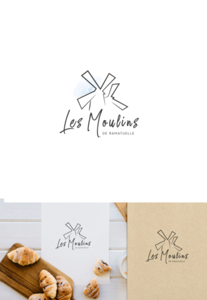 Les Moulins / Ramatuelle | Logo Design by Nalanr cvn