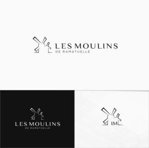 Les Moulins / Ramatuelle | Logo Design by CKS d e s i g n