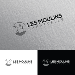 Les Moulins / Ramatuelle | Logo Design by Rii