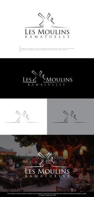 Les Moulins / Ramatuelle | Diseño de Logo por Kim Ji