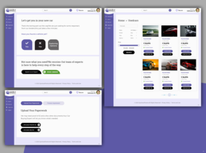 Web Design by pb for QUICK CAR FINANCE | Design: #25896099