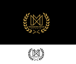 Modern Man Studio or Modern Man, or the MM in logo would be ok, but Modern Man in the title/logo. | Logo Design by renderman