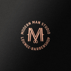 Modern Man Studio or Modern Man, or the MM in logo would be ok, but Modern Man in the title/logo. | Logo Design by rls