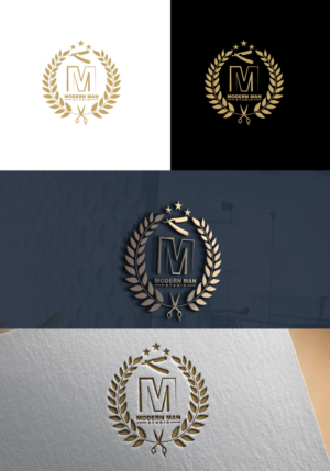 Modern Man Studio or Modern Man, or the MM in logo would be ok, but Modern Man in the title/logo. | Design de Logo par uitaki