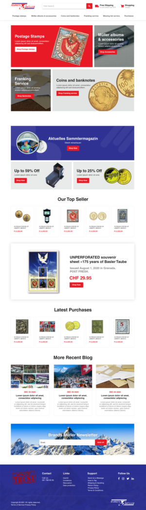Shopify Design by MAHABA for this project | Design: #25893787