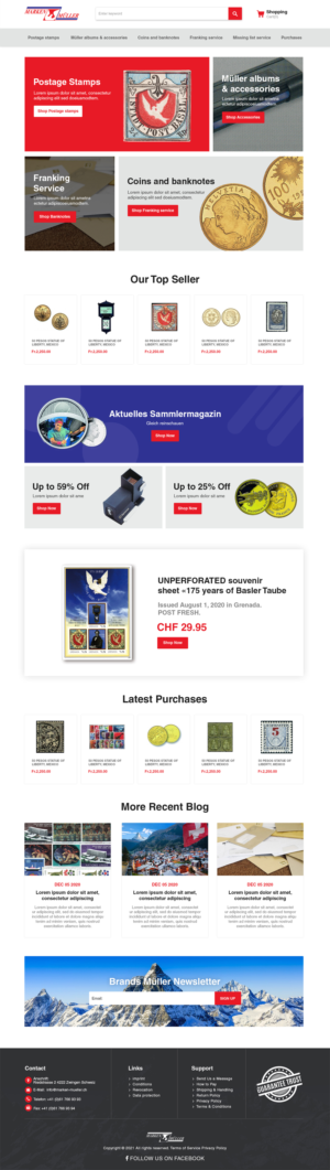 Shopify Design by MAHABA for this project | Design: #26074182