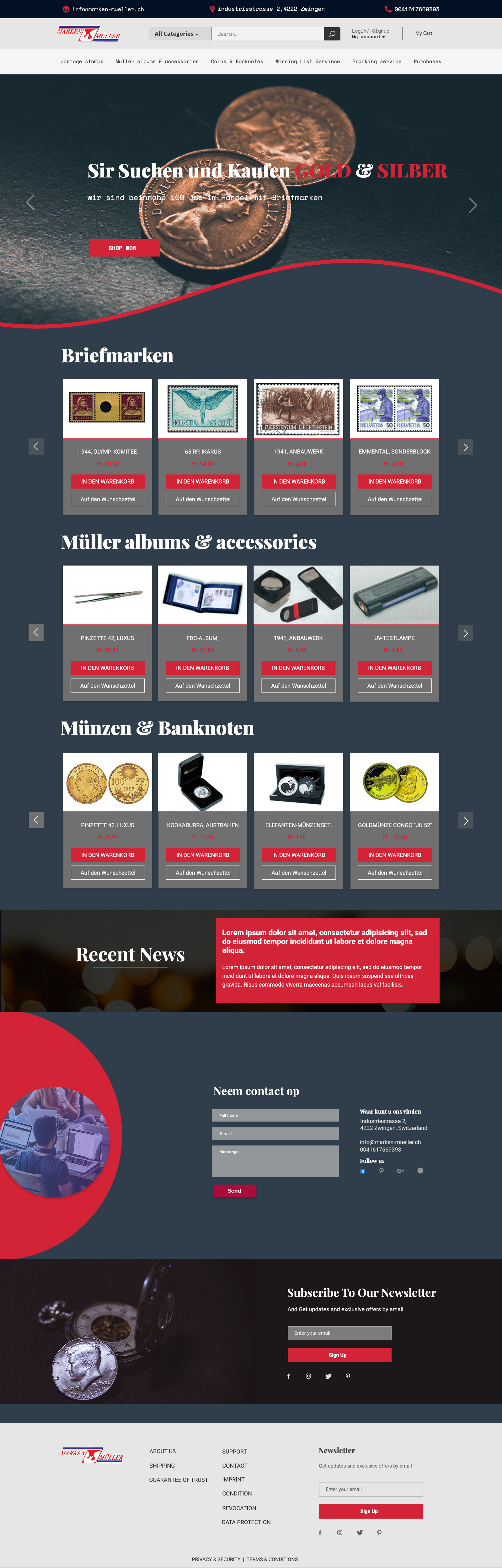 Shopify Design by Zayd for this project | Design #25906403