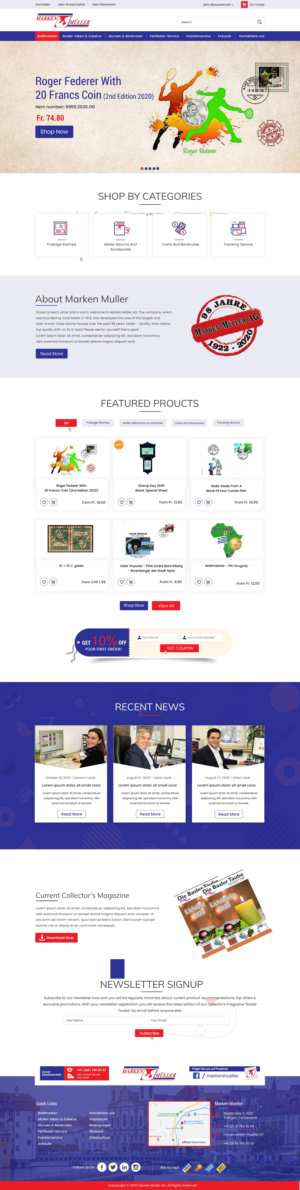 Shopify Design by harmi_199 for this project | Design: #25896379