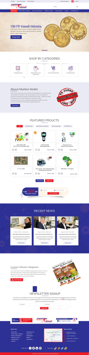 Shopify Design by harmi_199 for this project | Design: #25896380