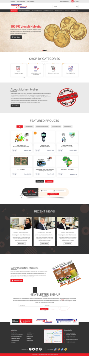 Shopify Design by harmi_199 for this project | Design: #26043122