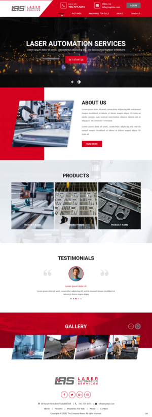 Web Design by pb for this project | Design: #25881431