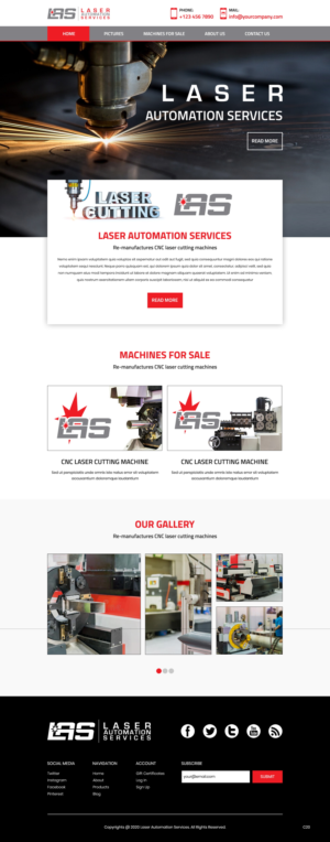Web Design by pb for this project | Design: #25881432